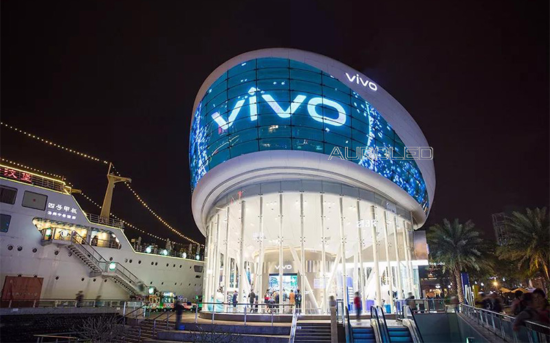 VIVO Lab旗艦店酷炫<a href=http://haoshouwang.com/toumingping/ target=_blank class=infotextkey>透明屏</a>效果